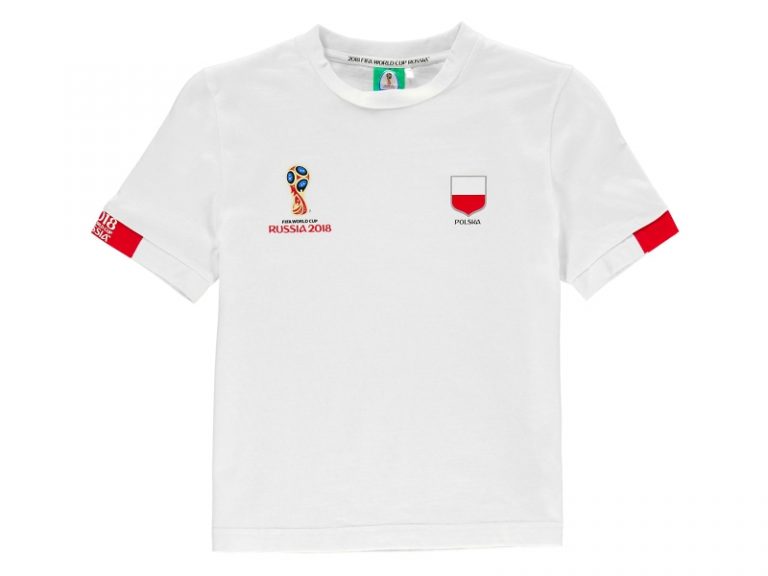 T-SHIRT POLSKA JUNIOR FIFA WORLD CUP 2018